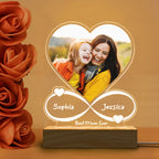Mom Night Light With Name and Photo, Personalized LED Gift For Mother's Day, Christmas or Any Occasion