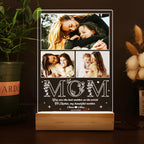Custom Photo Mom Night Light – A Heartfelt Gift for the Best Mom from Daughter, Perfect for Mother’s Day, Birthday, or Christmas