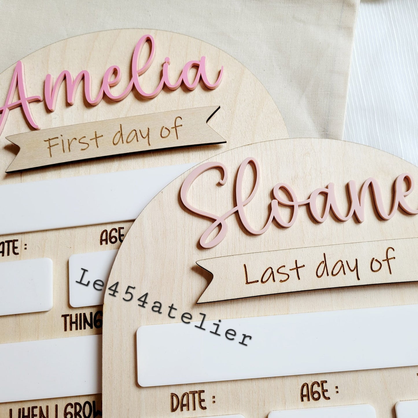 First Day Of School Sign, Custom interchangeable Board, Back To School Sign, First And Last Day School Sign, Back To School Photo Prop - product image 8