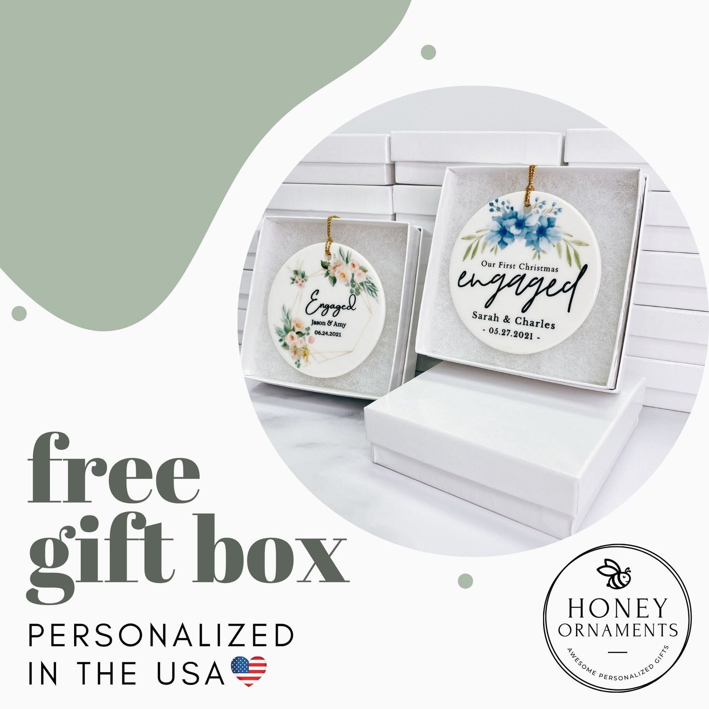 Personalized Christmas Ornaments - Custom Christmas Name Ornaments - Kids Name Christmas Gift - Christmas Tree Ornament for Family 2026 - product image 5