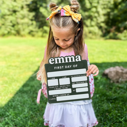 Acrylic First Day of School Sign, Personalized School Sign, Back to Schoo, Photo Prop, Custom First & Last Day School Board, Milestone Sign - product image 12