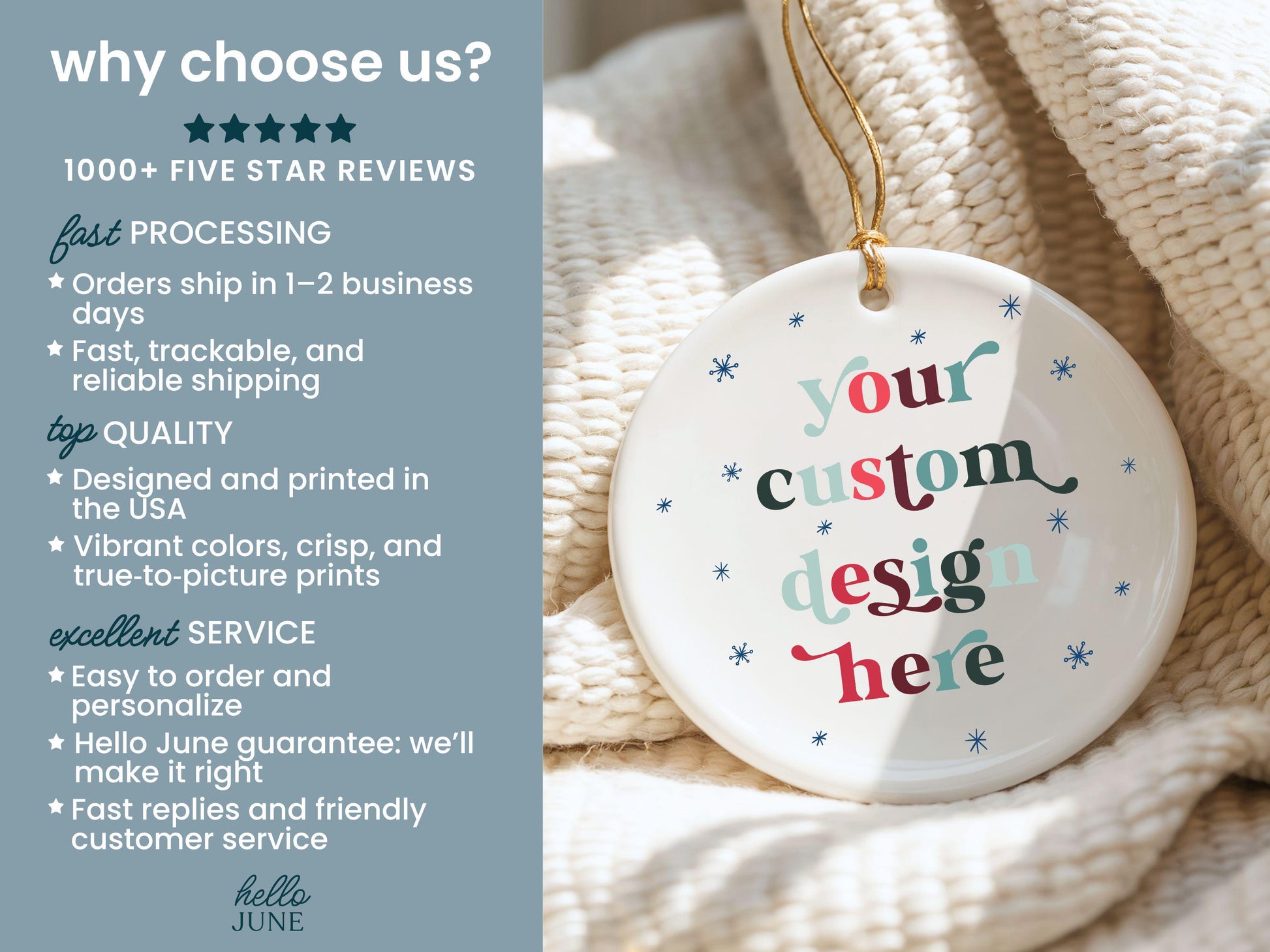 Custom Design Christmas Ornament DIY Personalized Christmas Ornament Custom Text Ornament Your Design Here Custom Photo Ornament Your Logo - product image 4