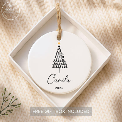 Personalized Christmas Ornaments - Custom Christmas Name Ornaments - Kids Name Christmas Gift - Christmas Tree Ornament for Family 2026 - product image 8