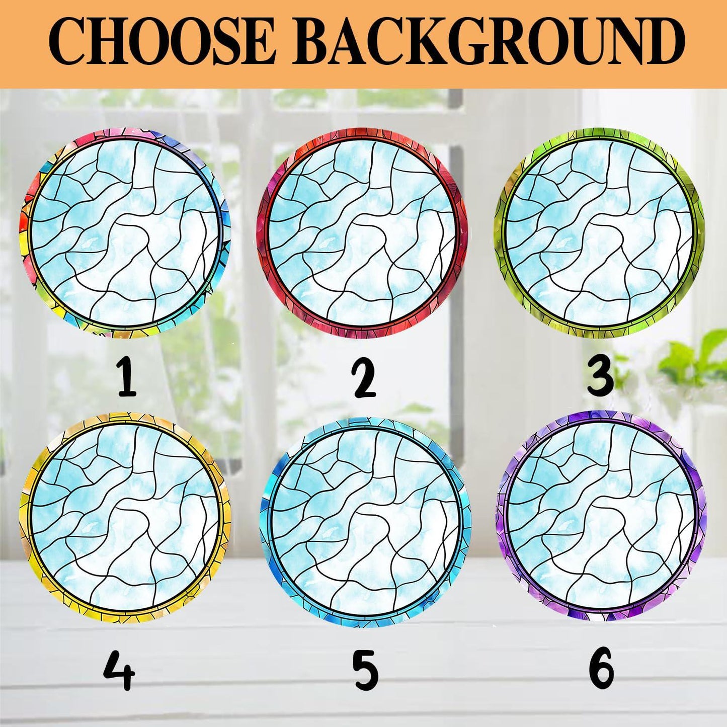 Personalized Dog Memorial Suncatcher, Pet StainedGlass Window Hanging, Sympathy Gift for Loss of Cat, Remembrance Gift for Dog Cat Lovers - product image 6