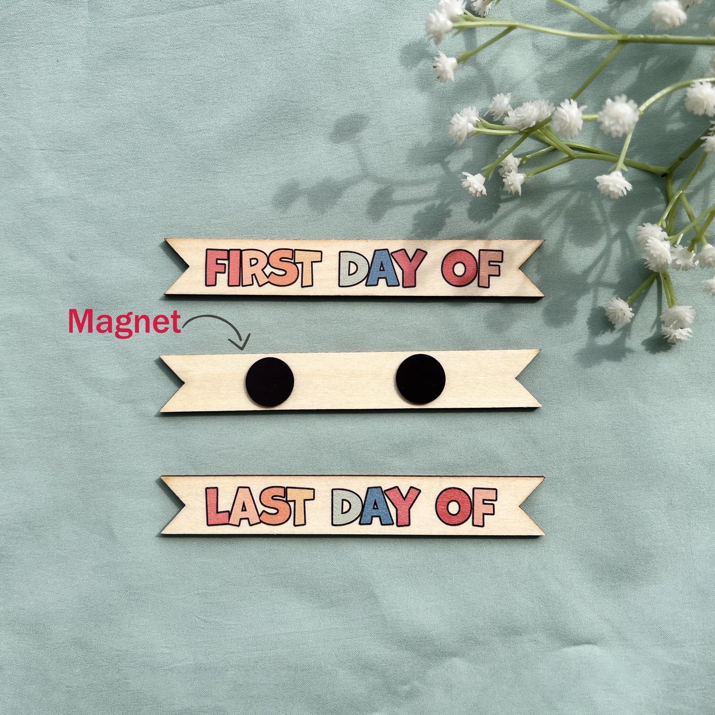 Customizable First and Last Day of School Sign Board, Dry Erase Name Board - product image 11
